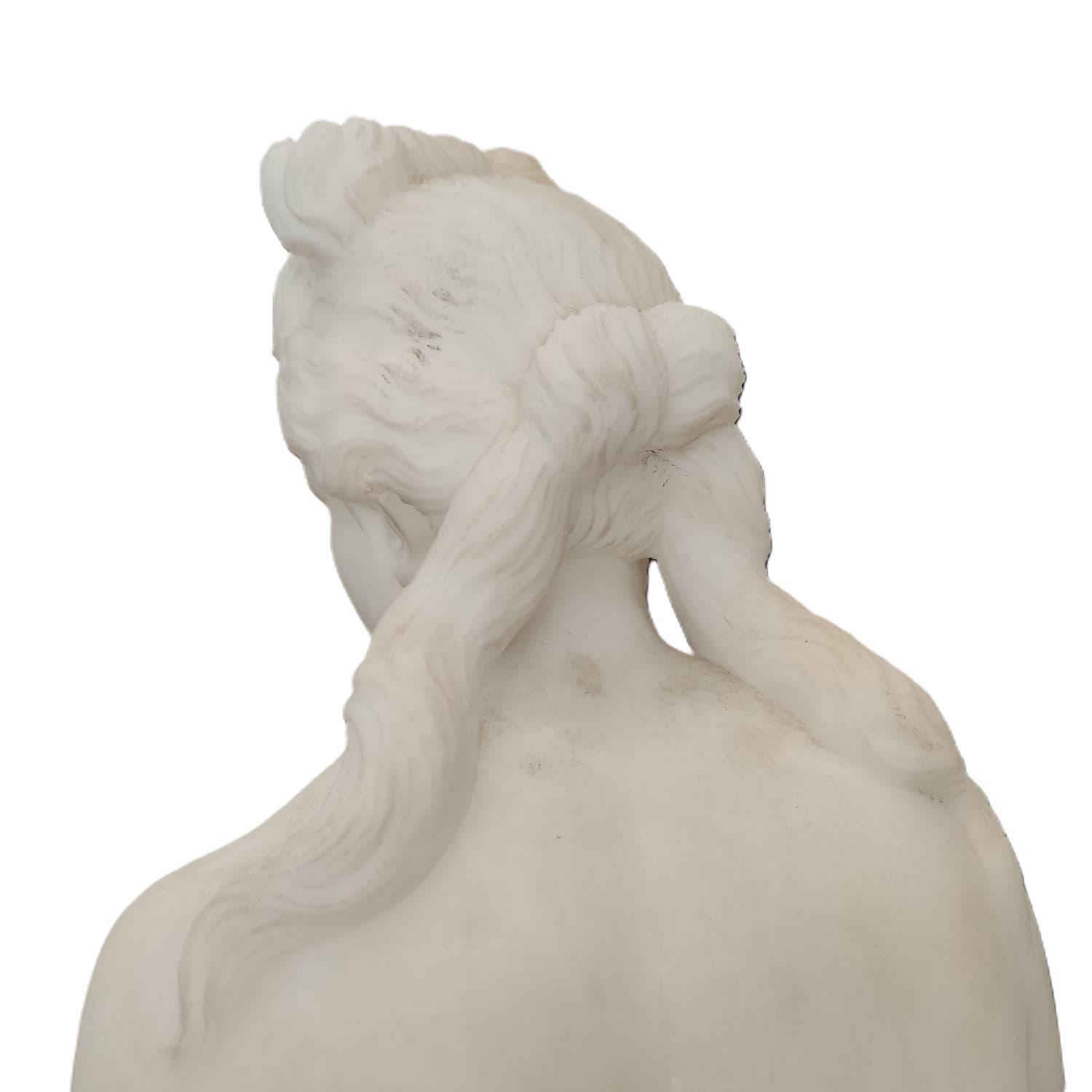 Escultura Venus de Medici del Siglo XIX en Mármol - Photo 3 of 6