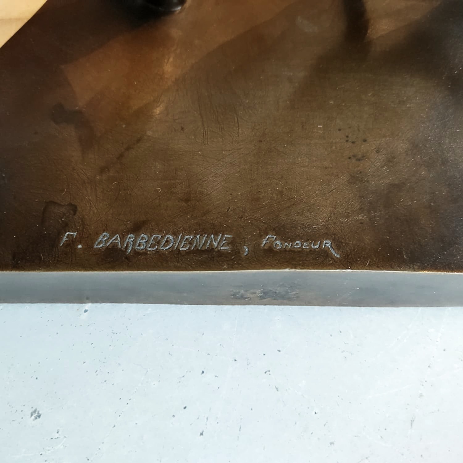 Escultura de Hércules con el Ganso del Siglo XIX - Photo 6 of 6