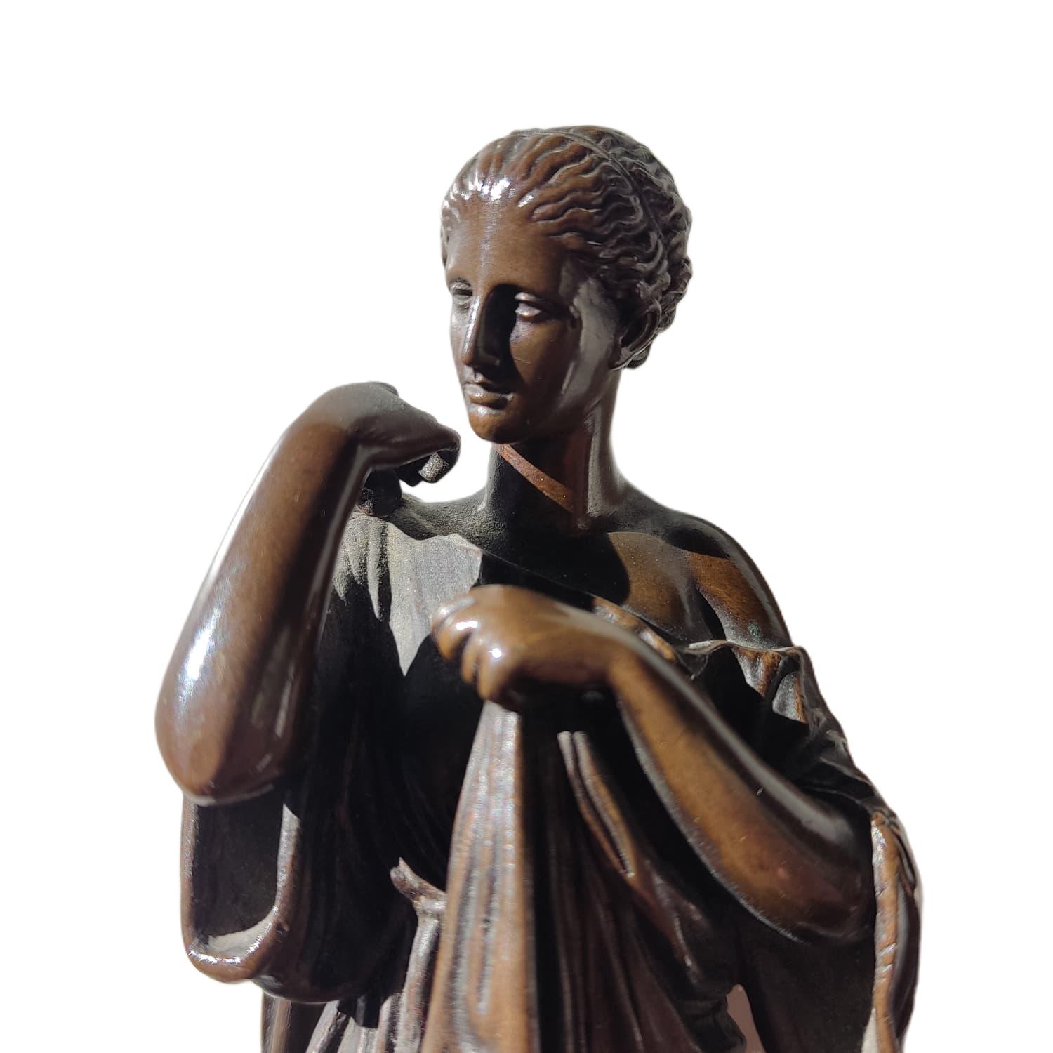 Escultura Diana de Gabii del Siglo XIX en Bronce - Photo 4 of 4