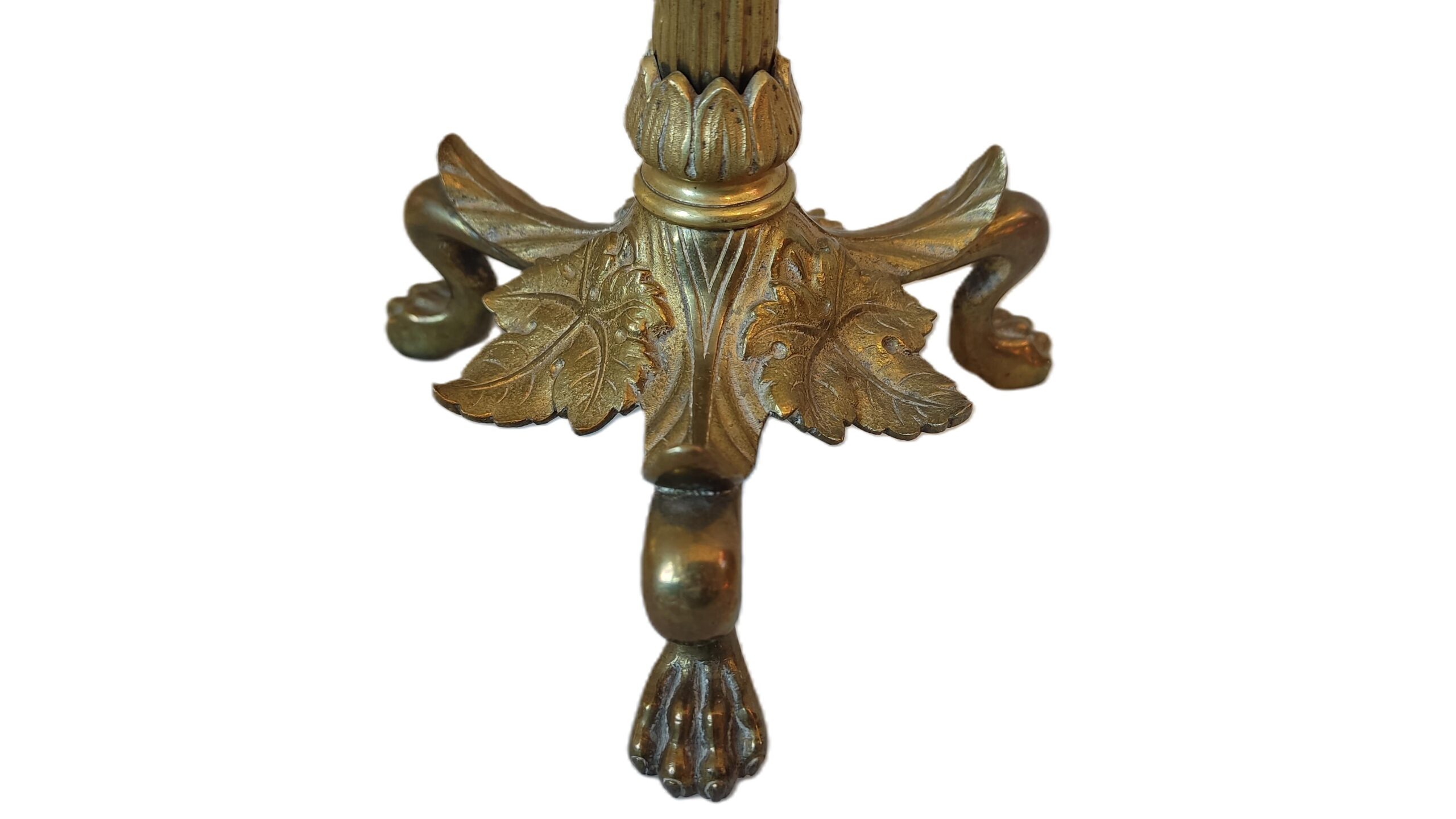 Par de candelabros de bronce - Photo 5 of 5