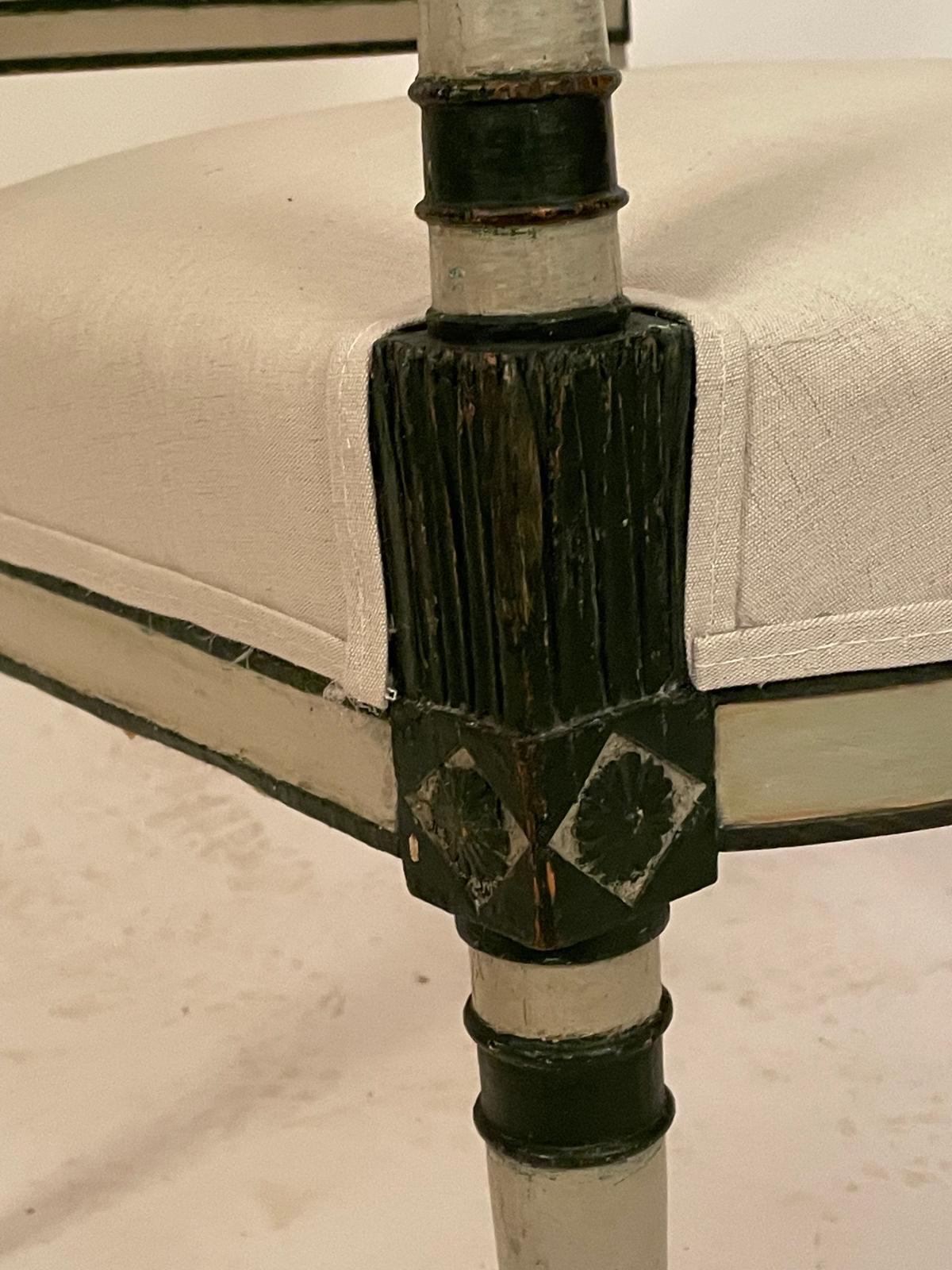 Par de Sillones del Período Consular de Francia alrededor de 1795 - Photo 5 of 8