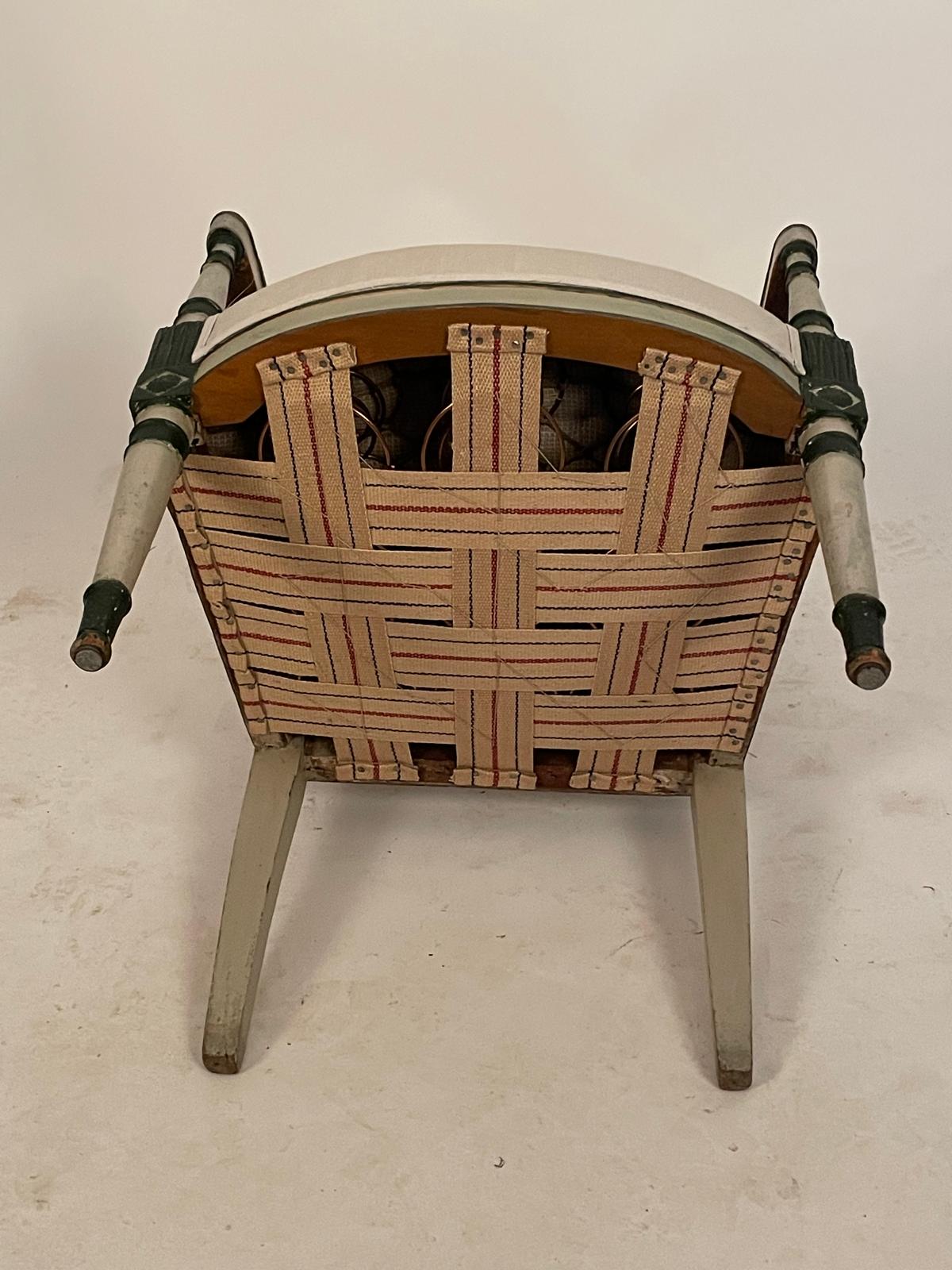 Par de Sillones del Período Consular de Francia alrededor de 1795 - Photo 8 of 8