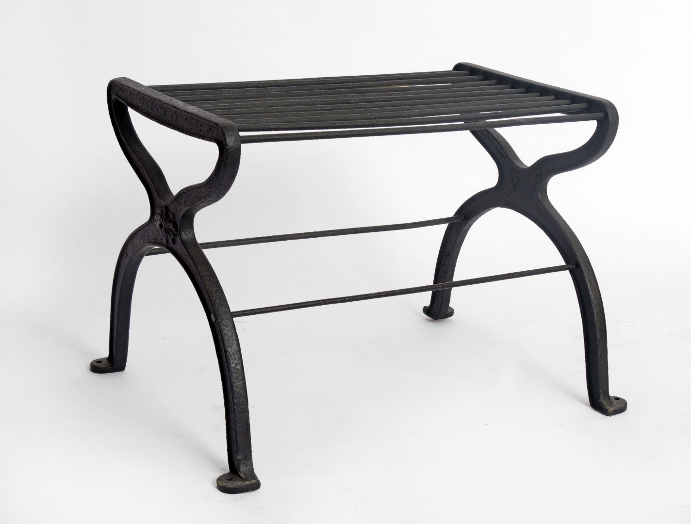 Taburete de Hierro del Siglo XIX con Diseño de Schinkel