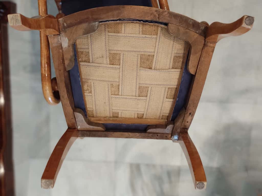 Juego de ocho sillones de fresno del Siglo XIX - Photo 5 of 6