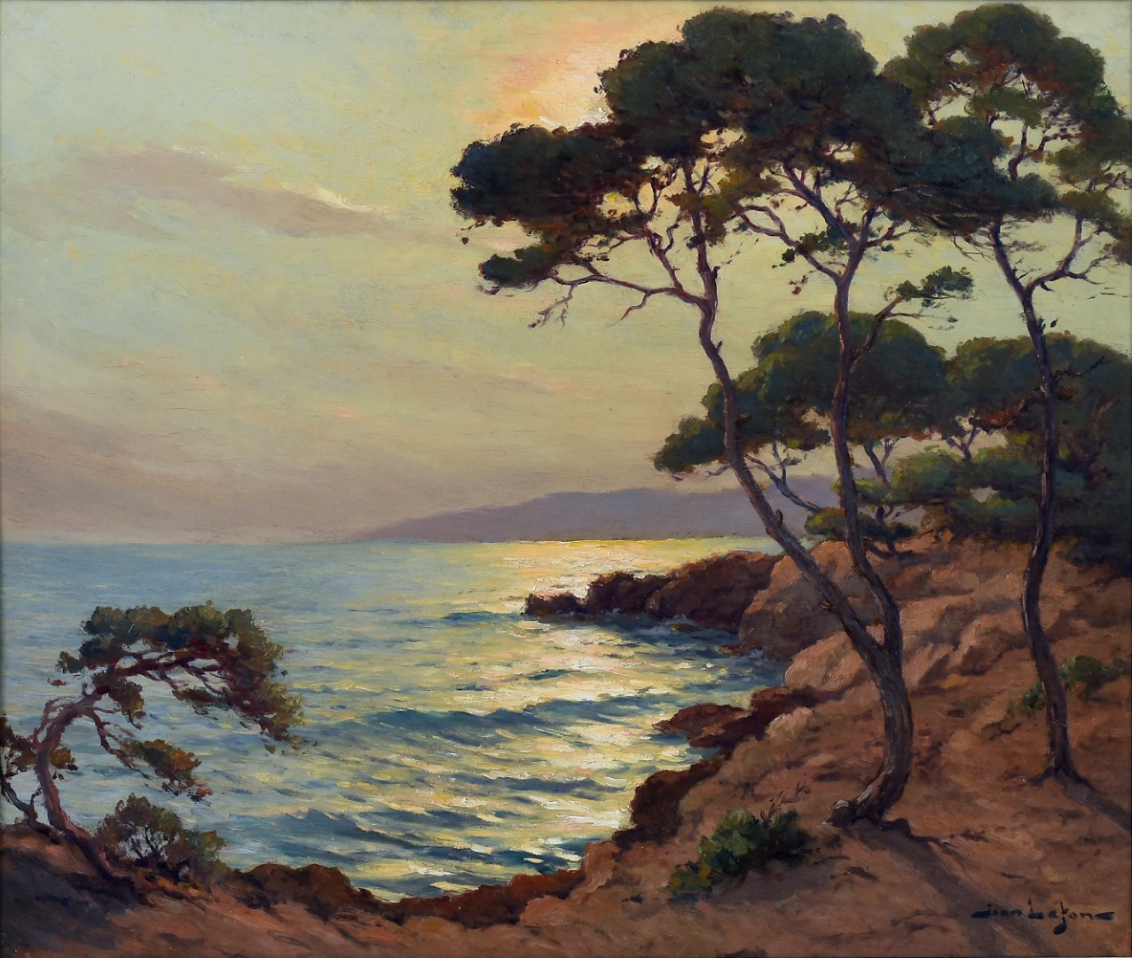 Pintura de Paisaje del Siglo XX de Jean Lafon