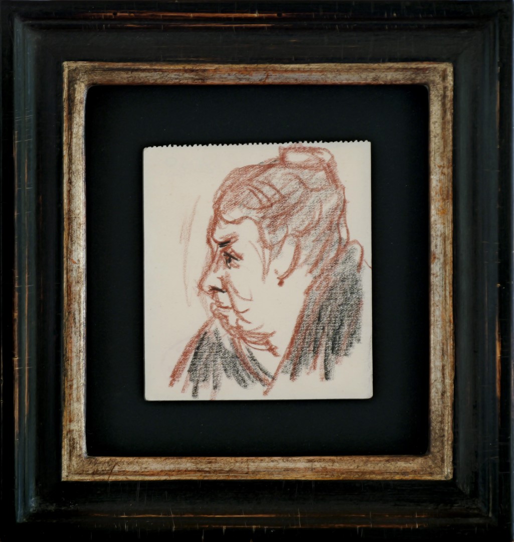 Retrato de una Anciana de René Seyssaud - Photo 2 of 2