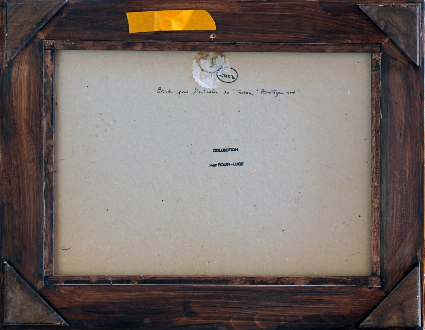 Pintura de Maximilien Luce del Siglo XX – Veleros en el Estuario de Trieux - Photo 3 of 3