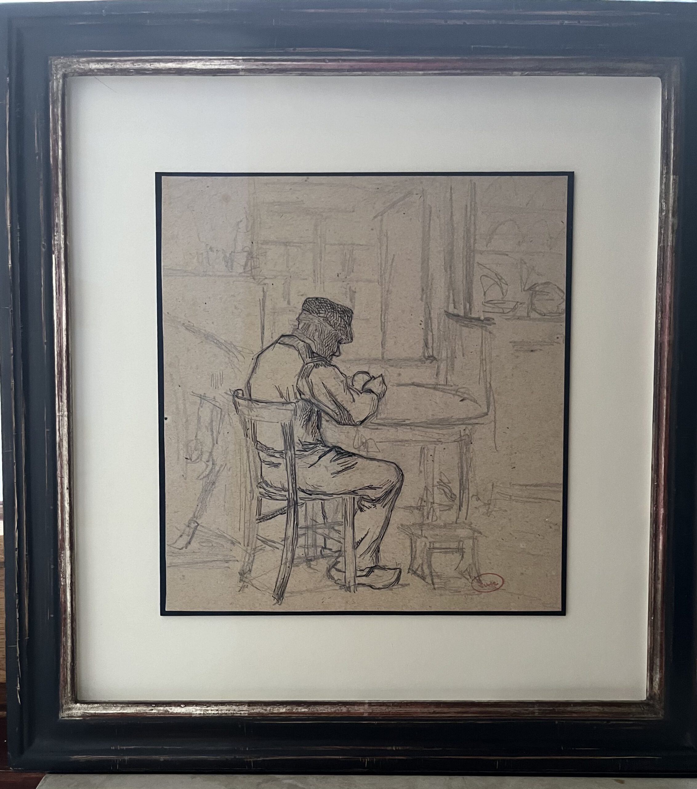 Luce – Man in Clogs at a Table - Photo 2 of 3