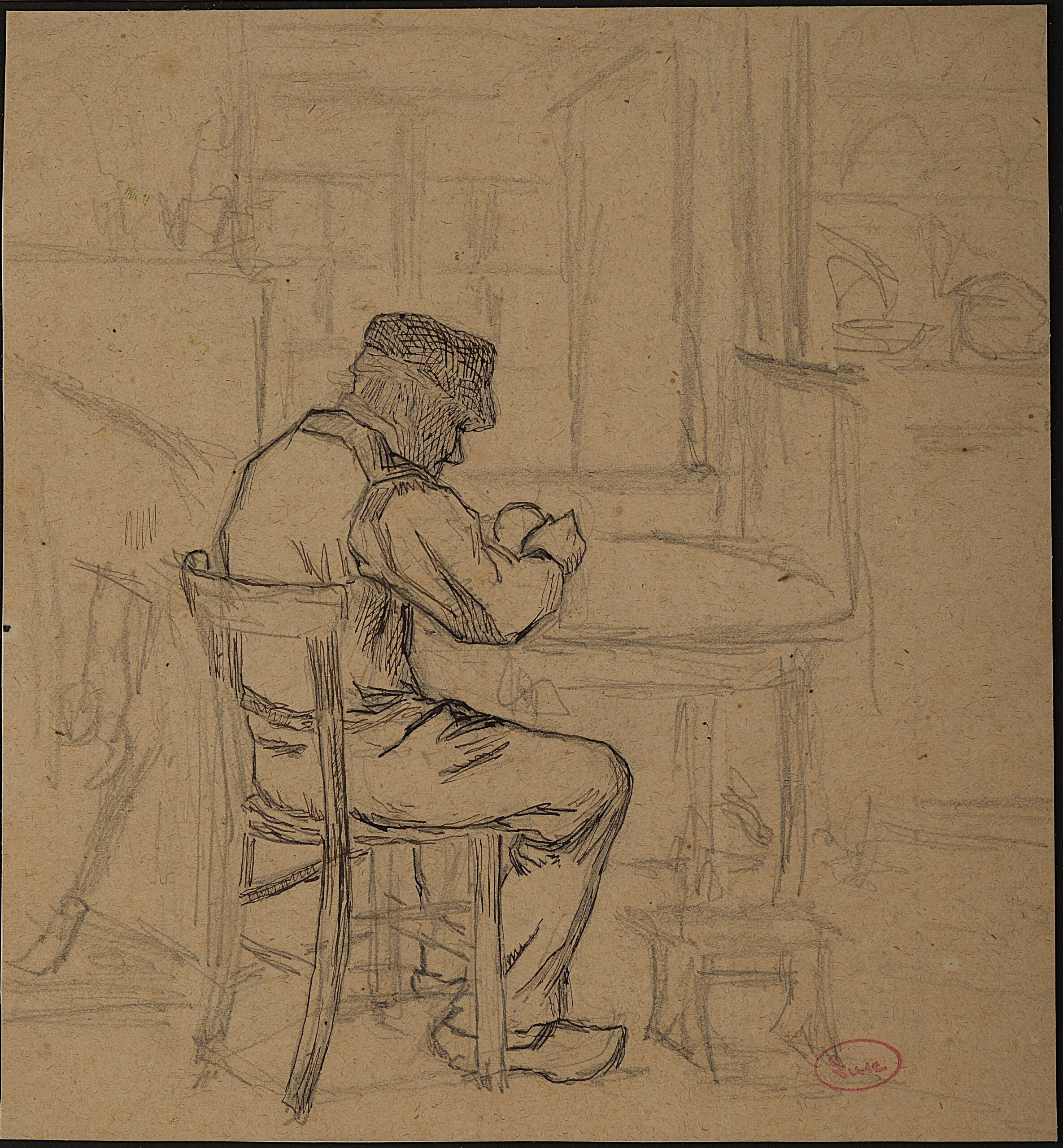 Luce – Man in Clogs at a Table - Photo 3 of 3
