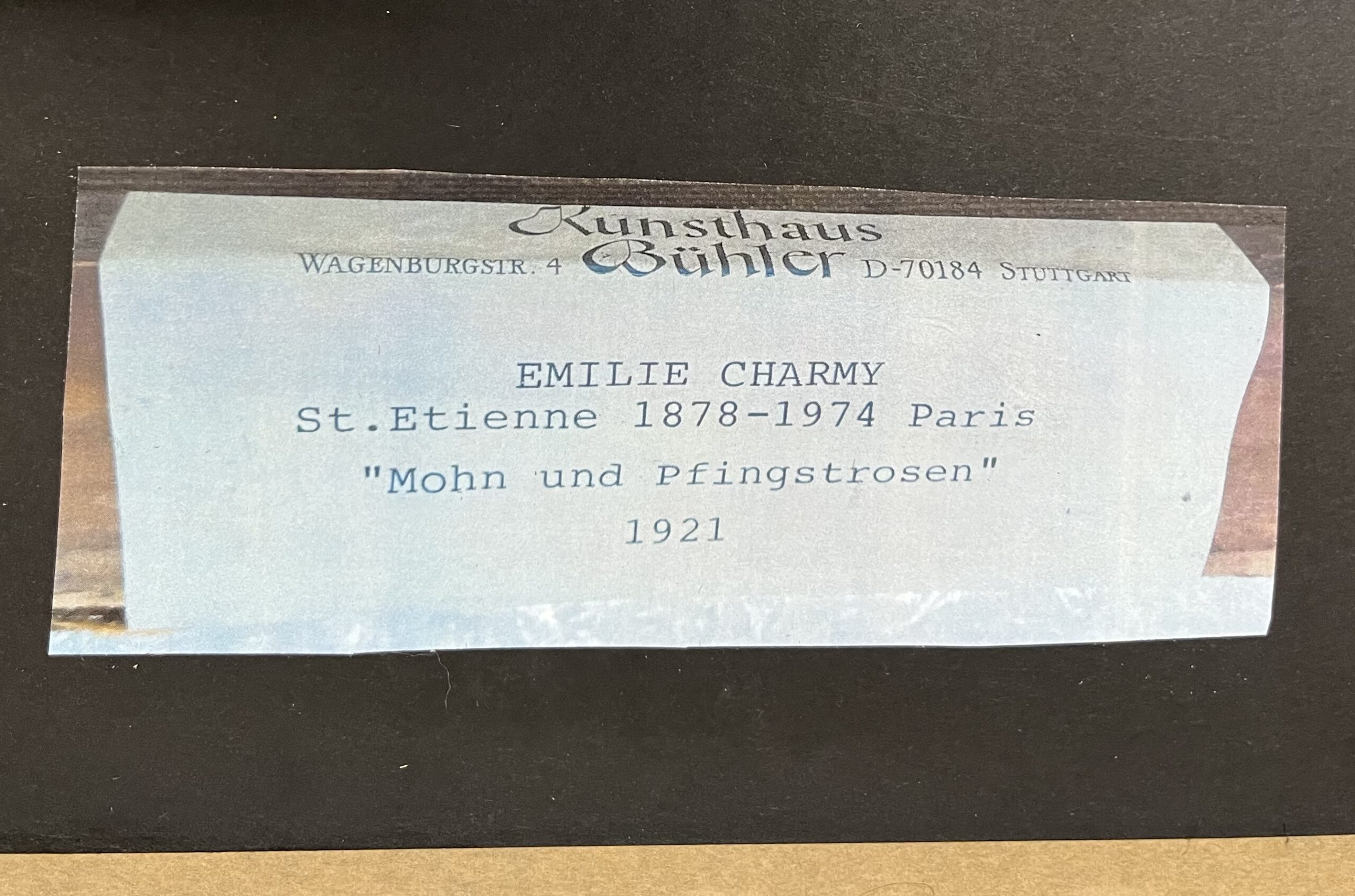 Óleo sobre lienzo de Émilie Charmy del Siglo XX con Flores - Photo 6 of 7