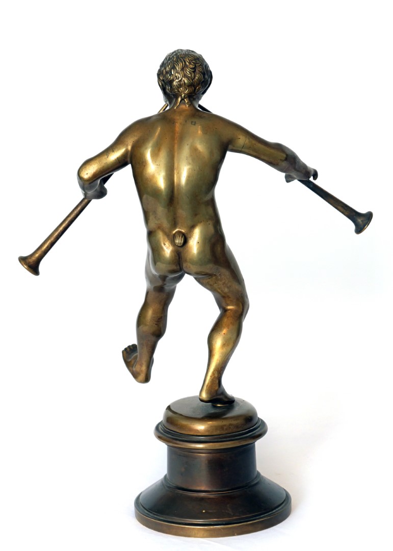 Figura de Fauno del Siglo XX en Bronce - Photo 2 of 7