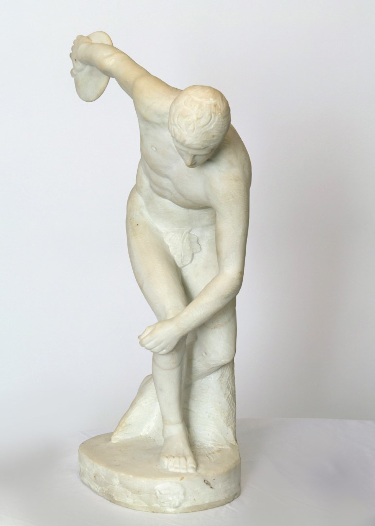 Discóbolo de Alabastro del Siglo XIX-XX - Photo 2 of 5