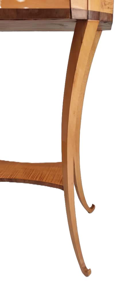 Mesa de Costura de Madera de Arce del Siglo XIX - Photo 5 of 6