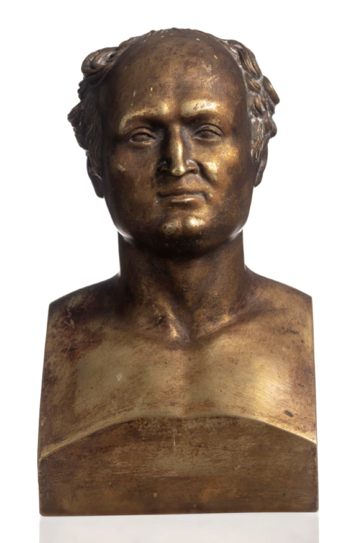 Busto de bronce de Alejandro I del Año 1852 - Photo 12 of 12