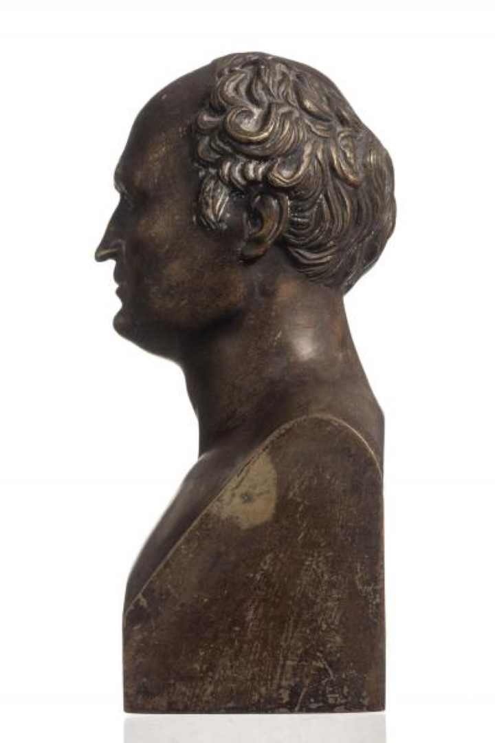 Busto de bronce de Alejandro I del Año 1852 - Photo 2 of 12