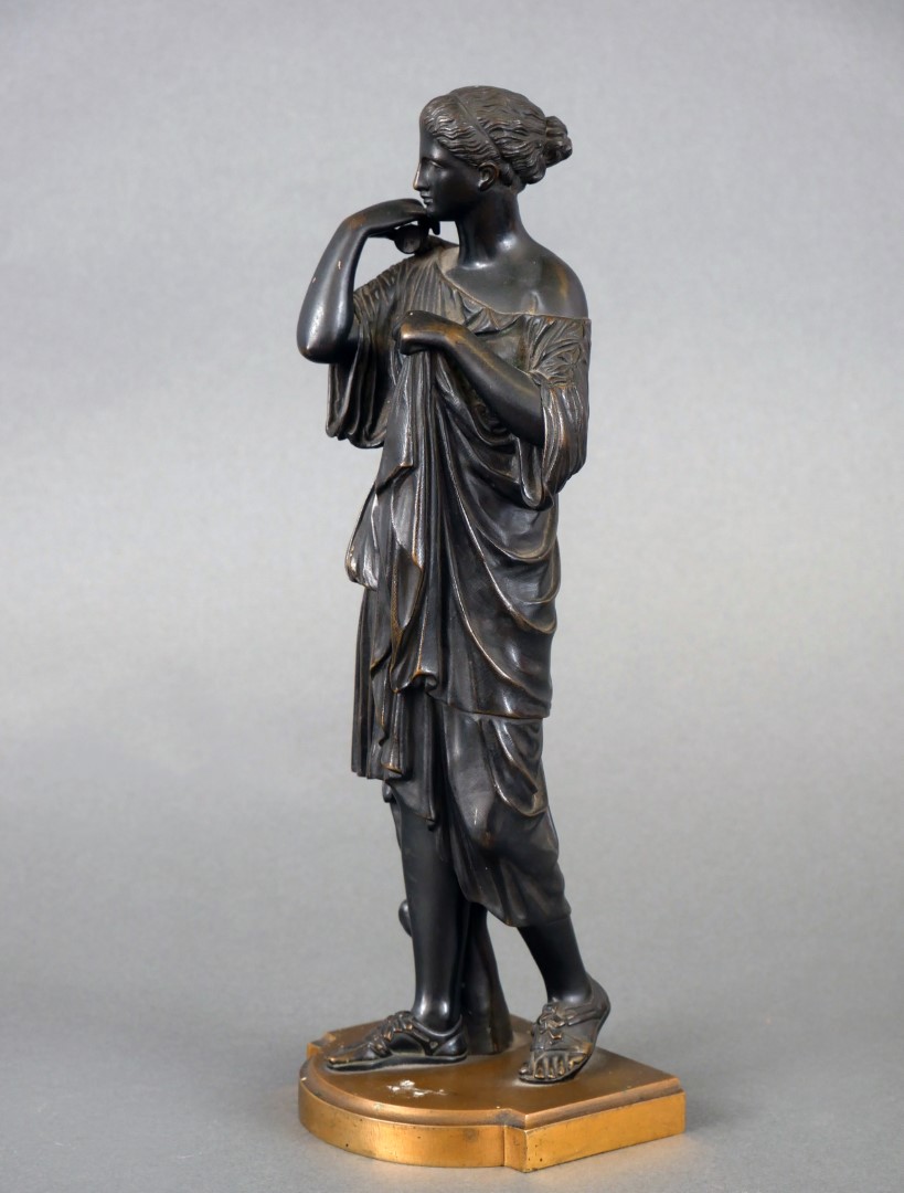 Escultura de Bronce Diana de Gabii del Siglo XVIII - Photo 5 of 10