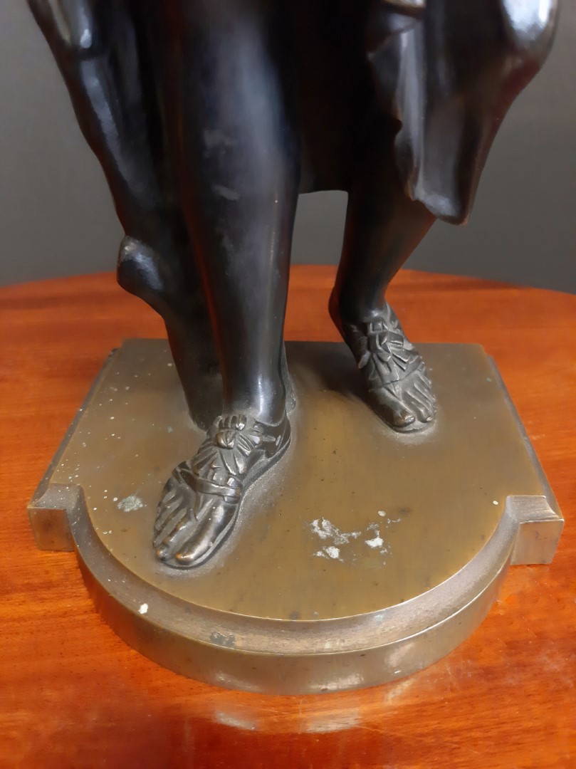 Escultura de Bronce Diana de Gabii del Siglo XVIII - Photo 7 of 10