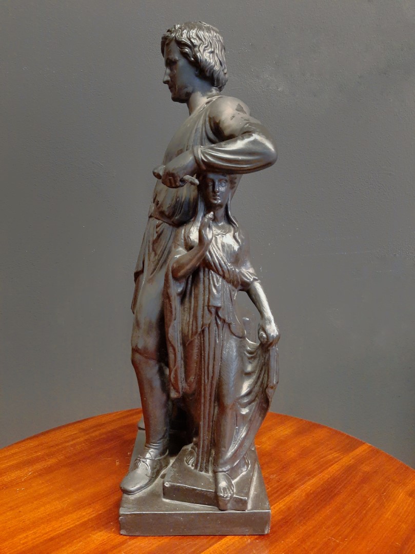 Autorretrato de Thorvaldsen en Terracota, Dinamarca, 1890-1900 - Photo 3 of 10