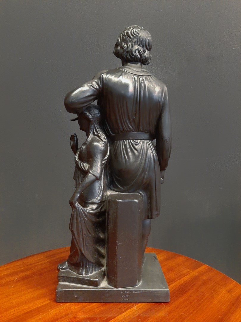 Autorretrato de Thorvaldsen en Terracota, Dinamarca, 1890-1900 - Photo 4 of 10