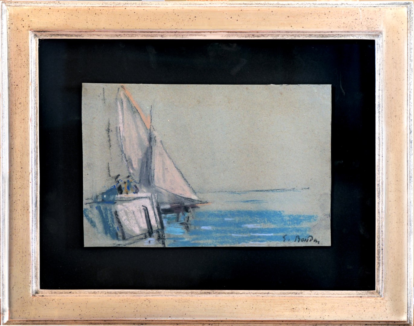 Boudin – Sailboat near Honfleur - Photo 2 of 4