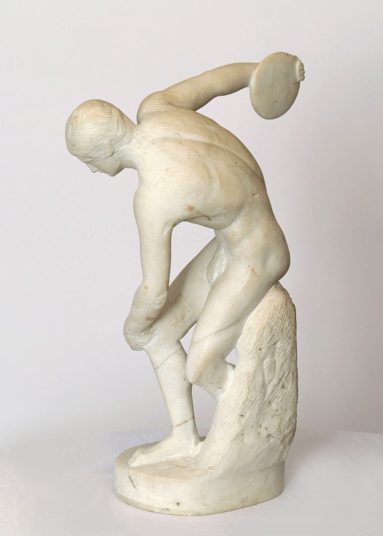 Escultor de Disco del Siglo XIX en Alabastro - Photo 5 of 5