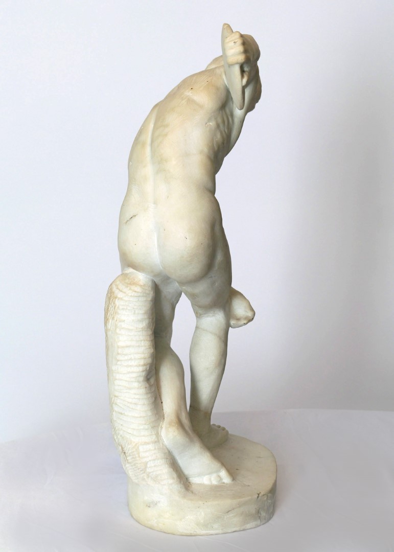 Escultor de Disco del Siglo XIX en Alabastro - Photo 3 of 5