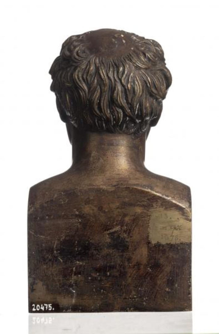 Busto de bronce de Alejandro I del año 1852 - Photo 3 of 12