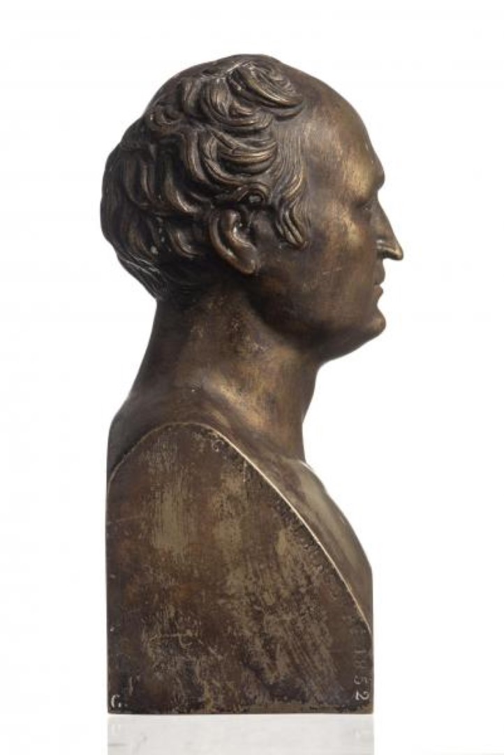 Busto de bronce de Alejandro I del año 1852 - Photo 4 of 12