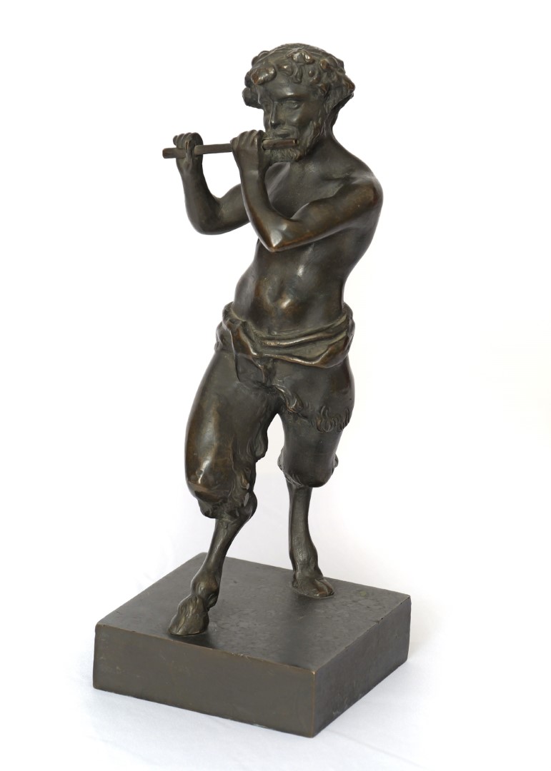 Figura de Fauno en Bronce del Siglo XX - Photo 4 of 5