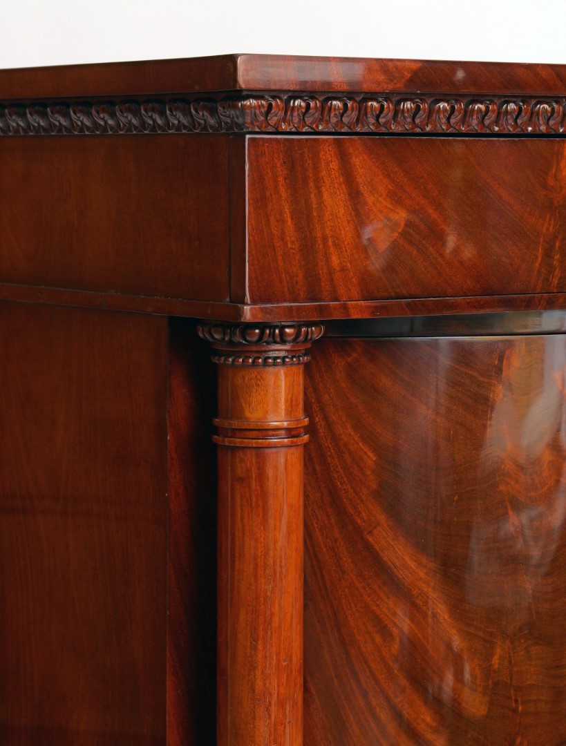 Pares de Armarios de Columna del Siglo XIX en Caoba - Photo 7 of 9