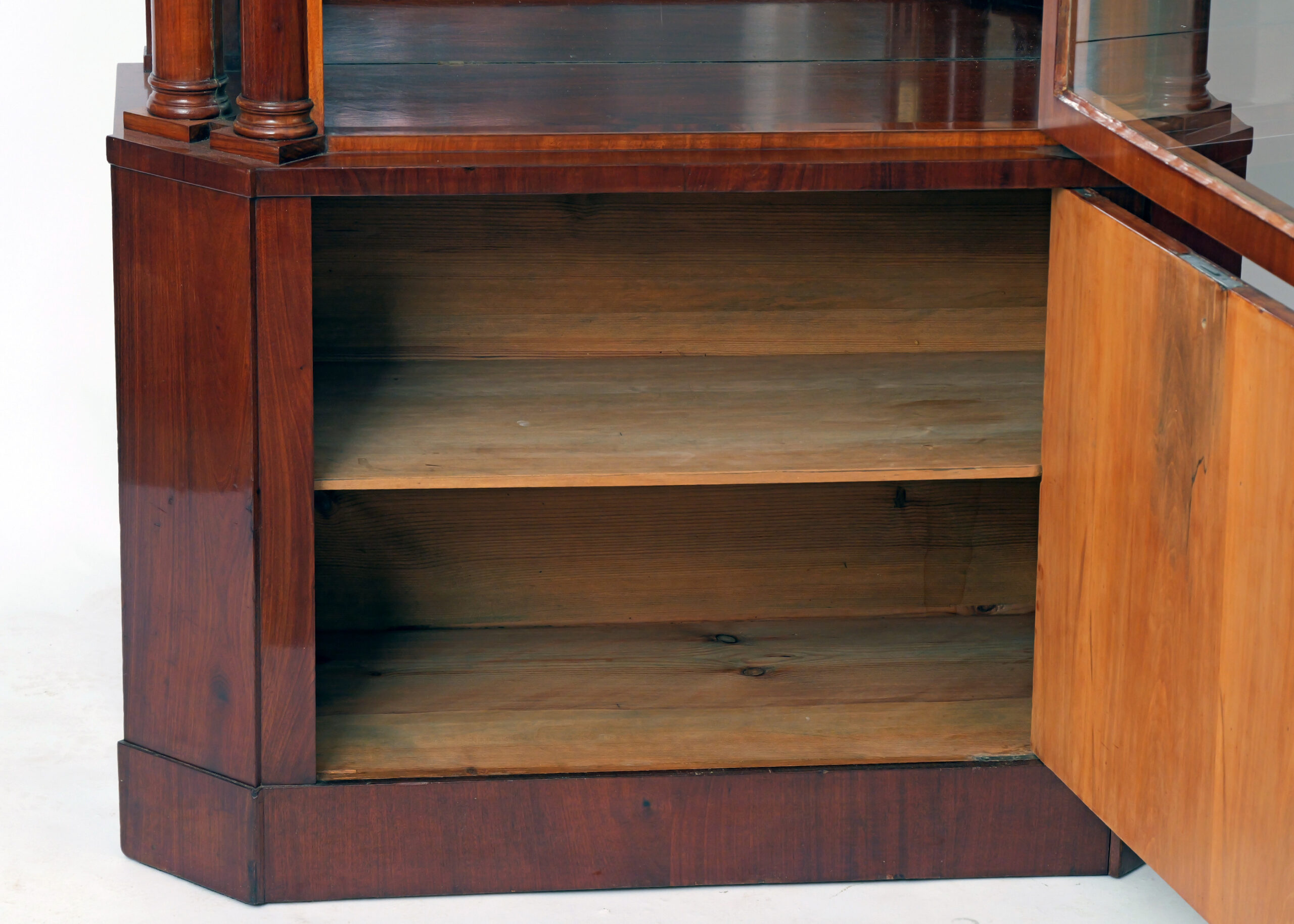 Vitrina del Siglo XIX en Madera de Caoba con Detalles en Bronce - Photo 4 of 11