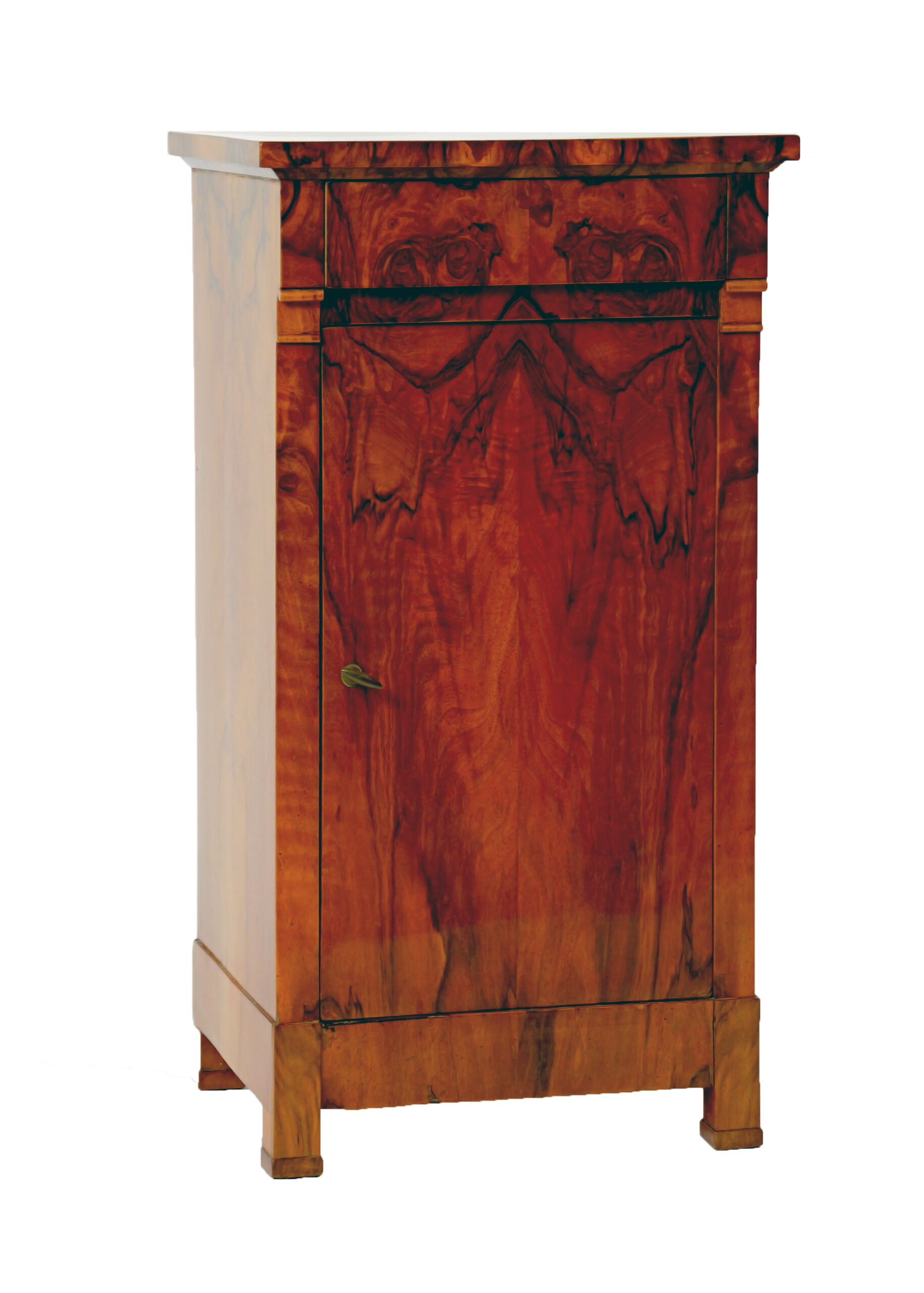 Mesilla de Noche del Siglo XIX en Madera de Nogal - Photo 5 of 9