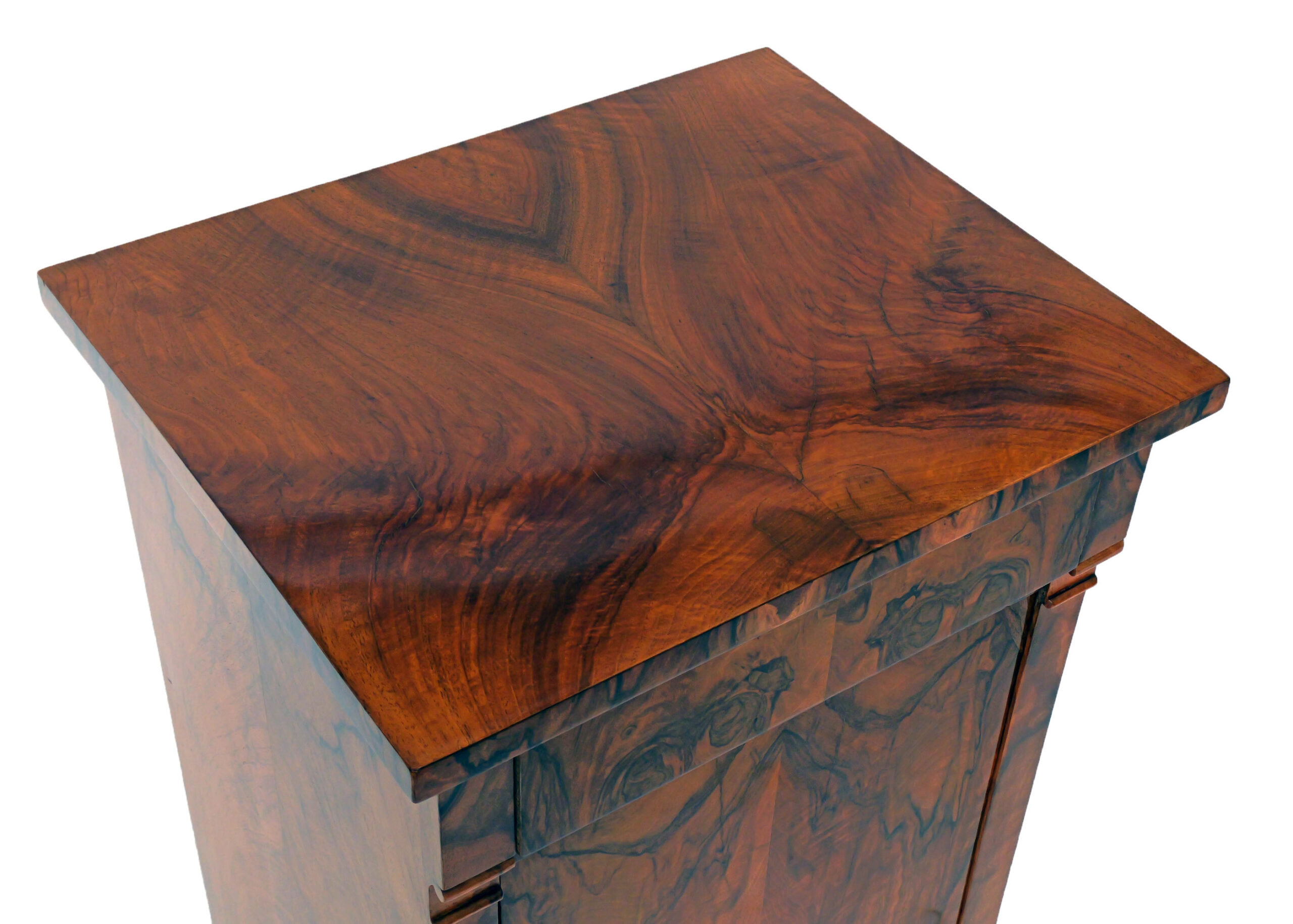 Mesilla de Noche del Siglo XIX en Madera de Nogal - Photo 4 of 9