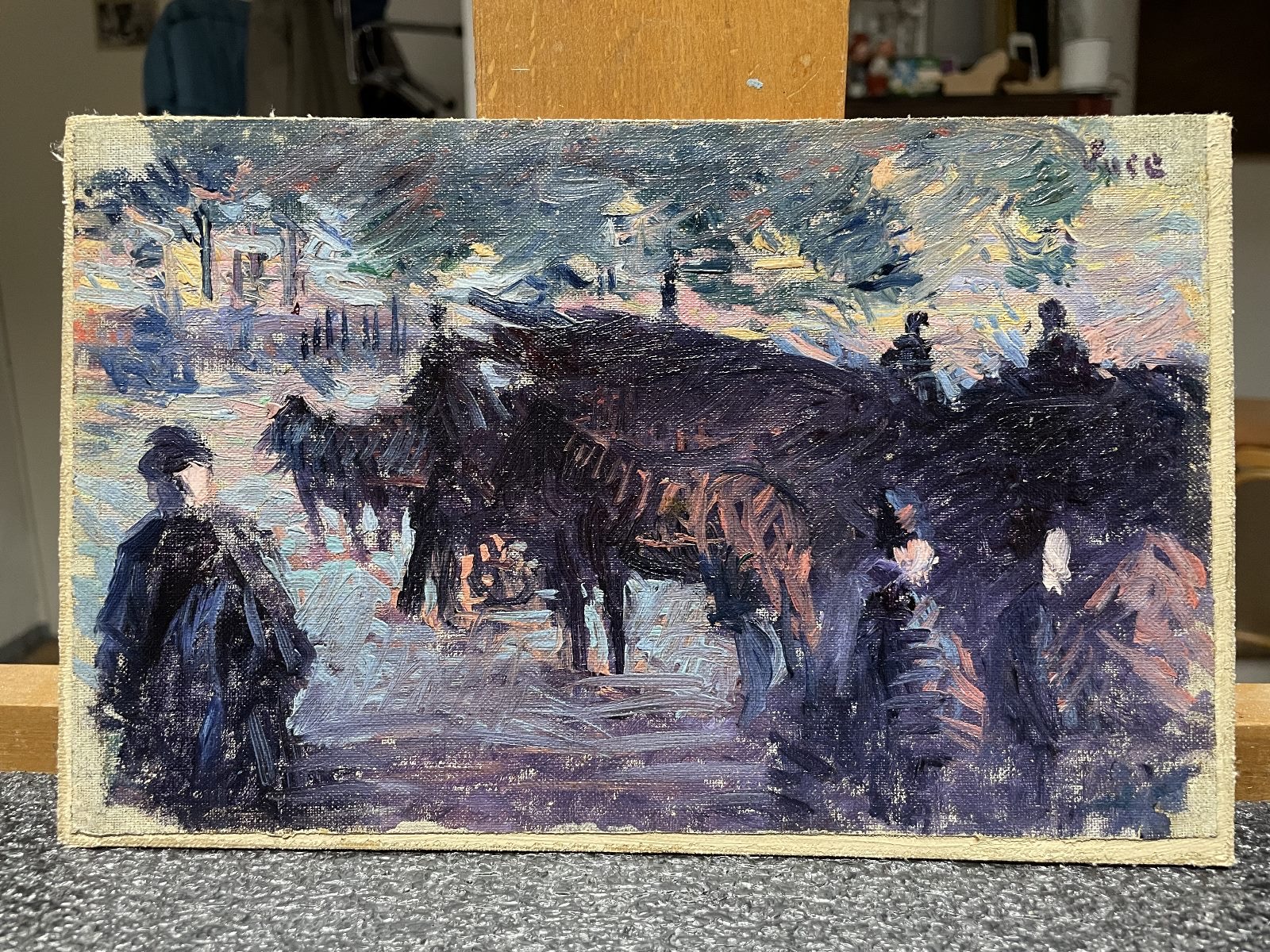 Luce – Strassenszene in der Abenddämmerung - Photo 2 of 4