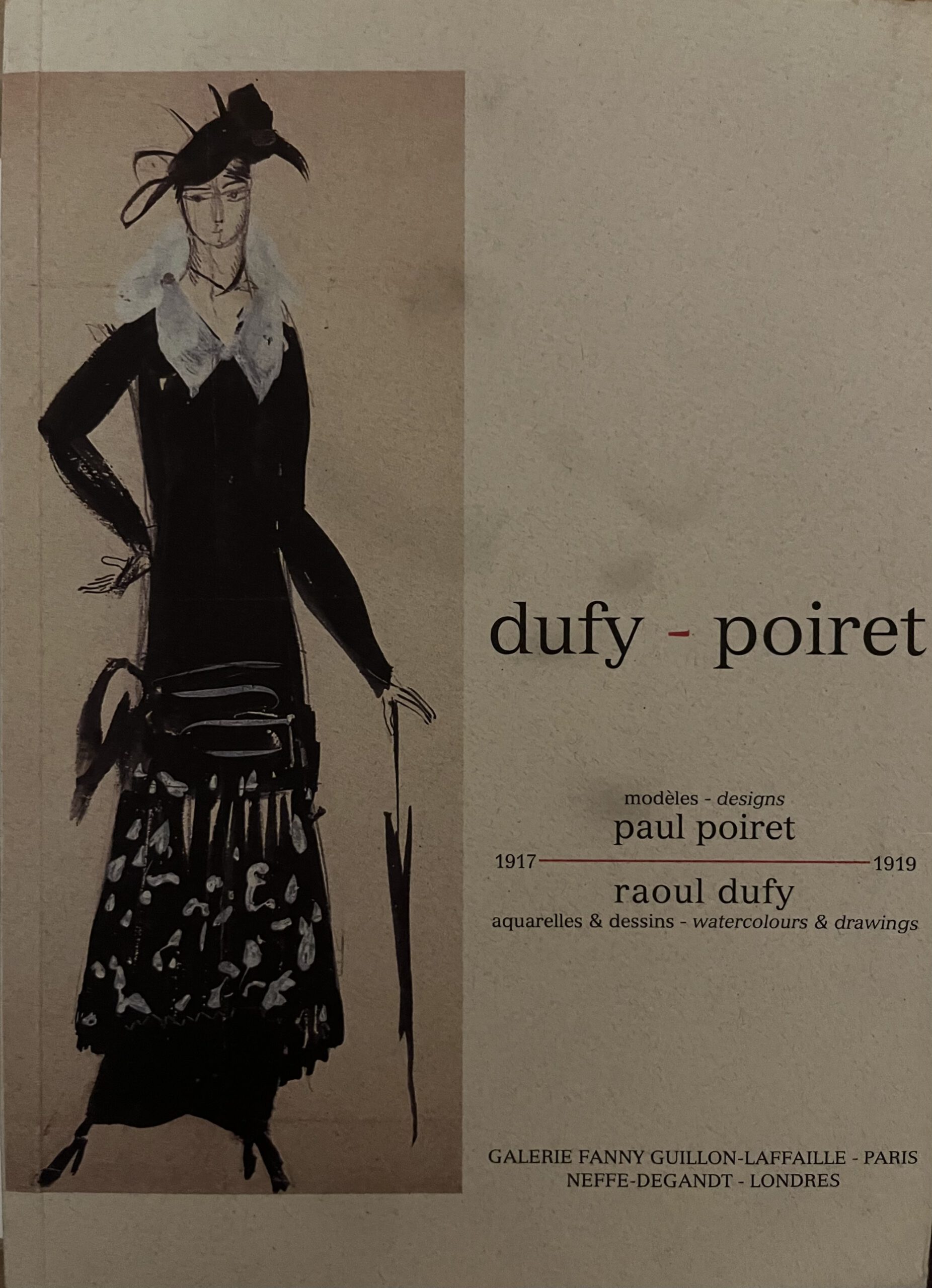 Dibujo de Moda del Siglo XX por Raoul Dufy para Paul Poiret - Photo 4 of 5