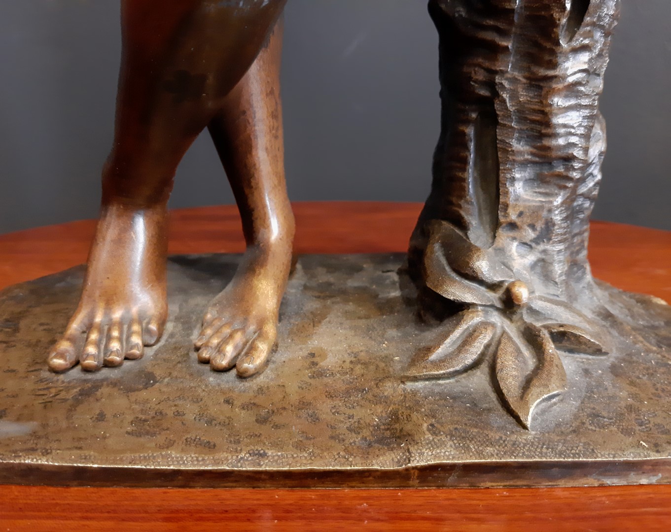 Estatua de Satyr del Siglo I–II en Bronce - Photo 7 of 8