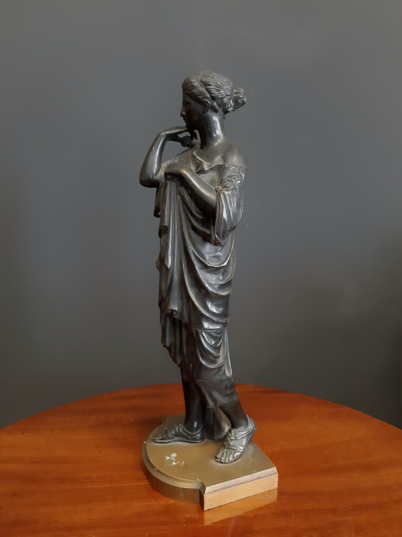 Escultura de Diana von Gabii en Bronce del Siglo XVIII - Photo 8 of 10