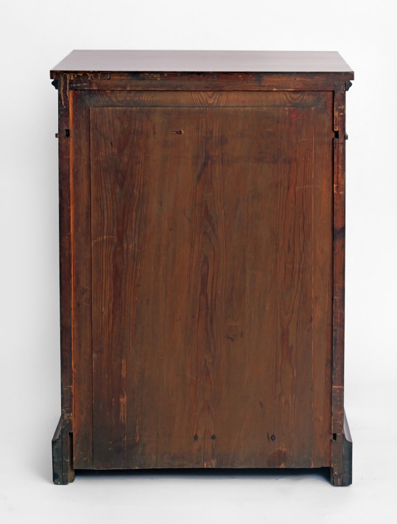 Paar Pfeilerschränke del Siglo XIX en Mahagoni - Photo 9 of 9