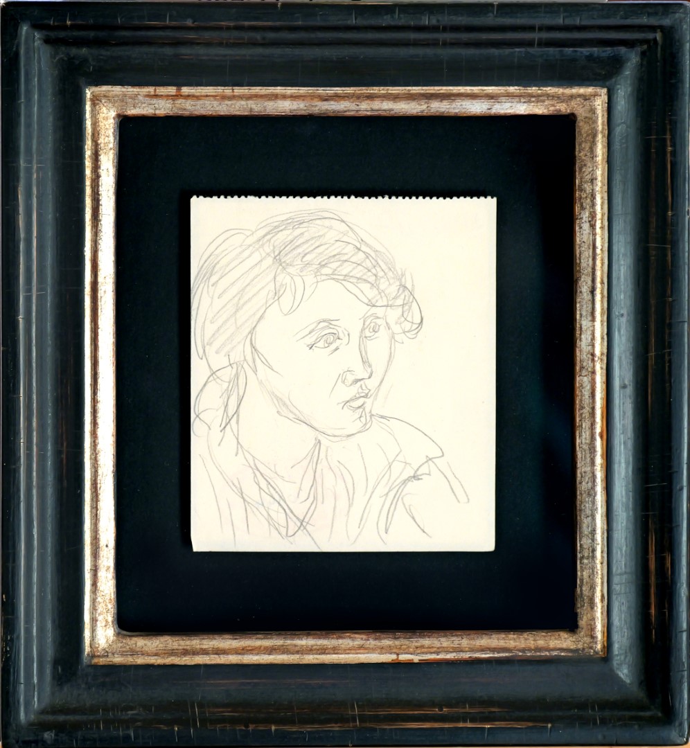 Retrato de Mujer de René Seyssaud del Siglo XX - Photo 2 of 2