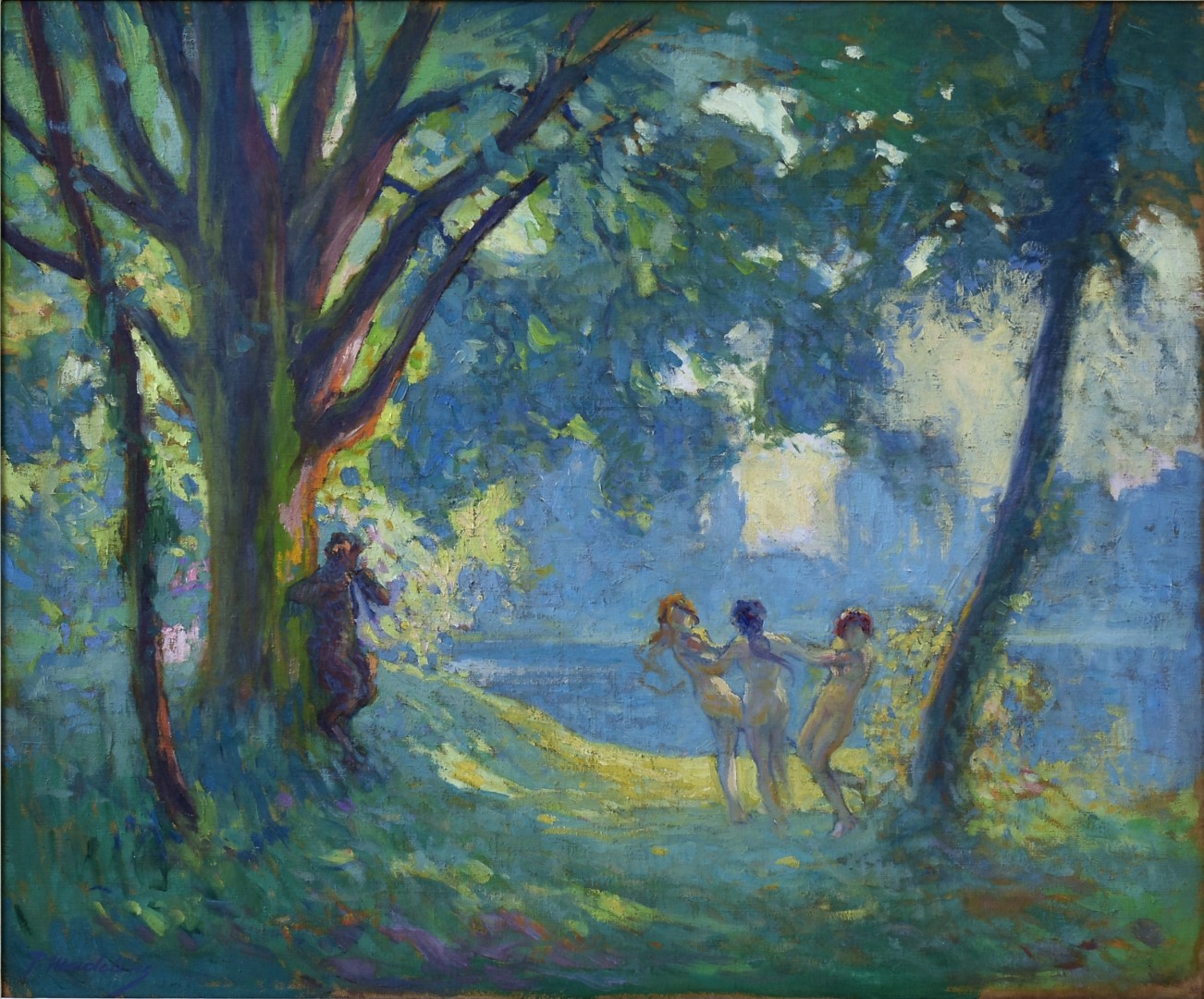 Óleo de Paul Madeline del Siglo XX – Die Sedelle bei Crozant - Photo 5 of 5