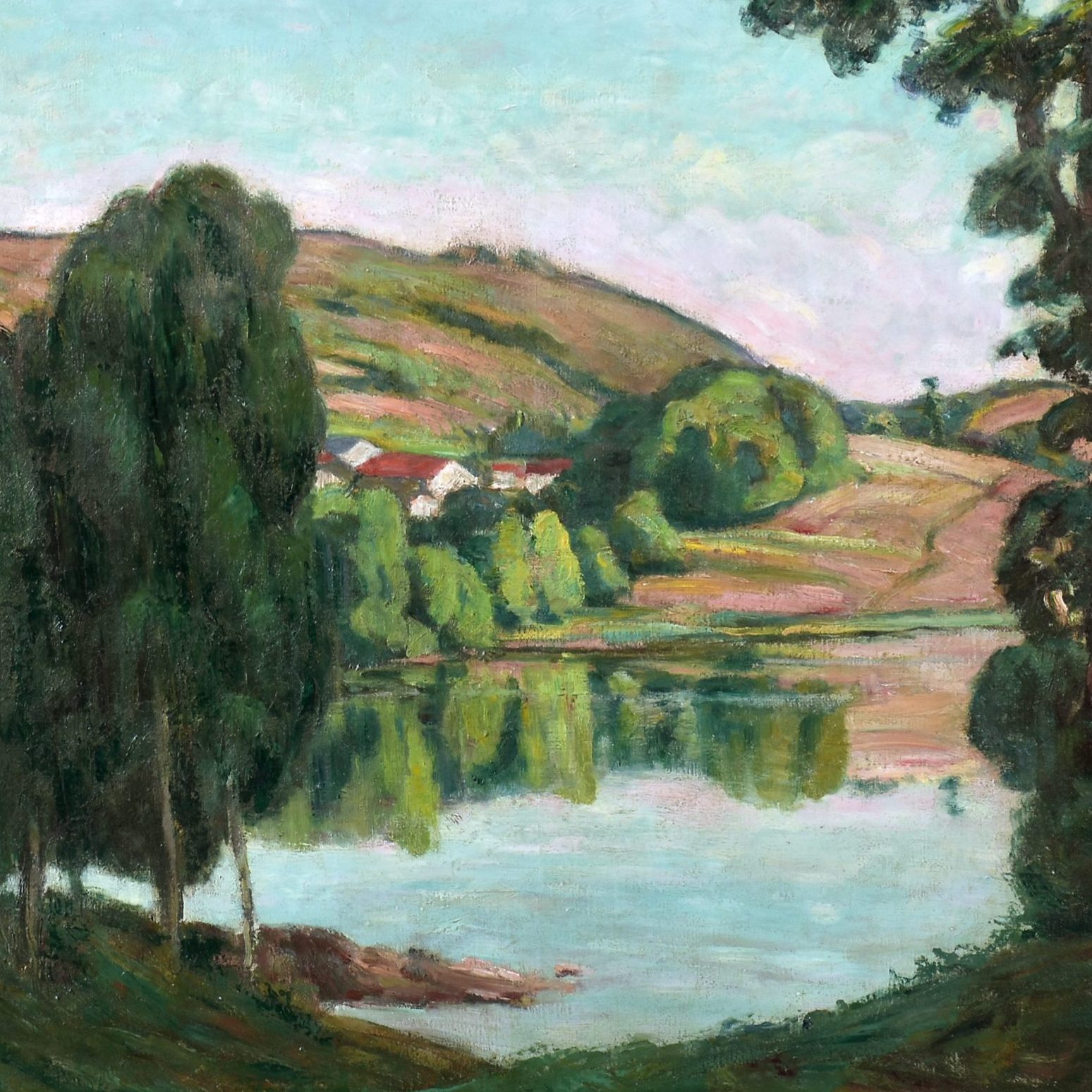 Alluaud – Flusslandschaft bei Crozant