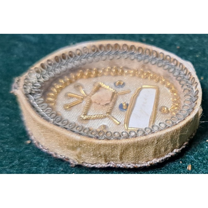 Antique reliquary adorned with gold thread filigree, 19th century - 2/6