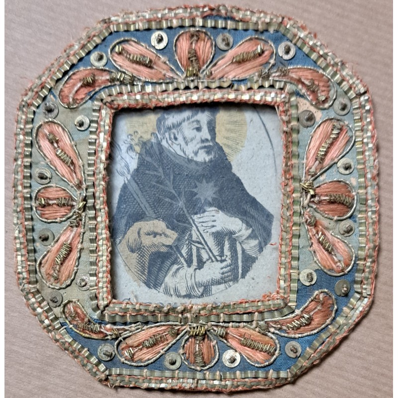Embroidered Reliquary, Santo Domingo 19th Century