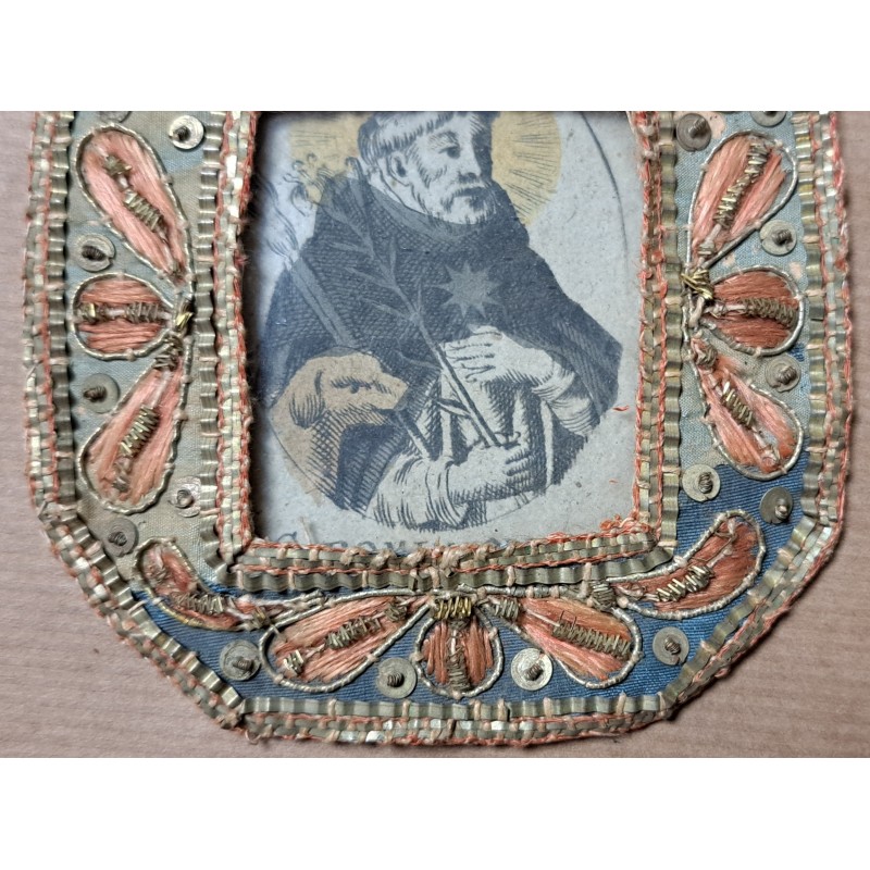 Embroidered Reliquary, Santo Domingo 19th Century - 3/6