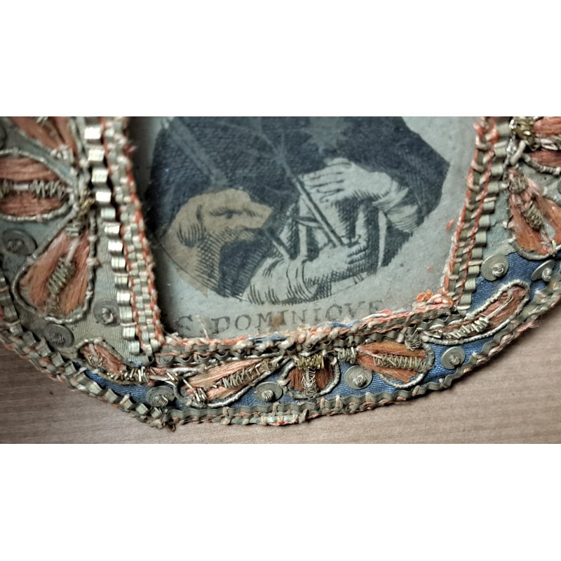 Embroidered Reliquary, Santo Domingo 19th Century - 4/6