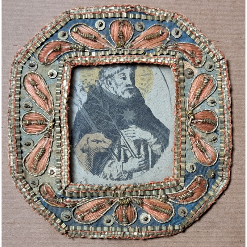 Embroidered Reliquary, Santo Domingo 19th Century - 5/6