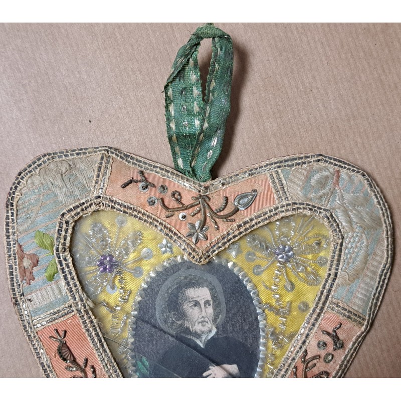 Cartel or reliquary of Saint Joseph, 19th century - 3/8