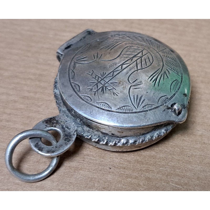 Silver reliquary with various relics, 18th century - 11/11