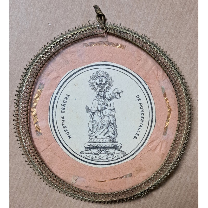 Relicario de N. S. de Roncesvalles y S. Veremundo abad de Irache S. XIX