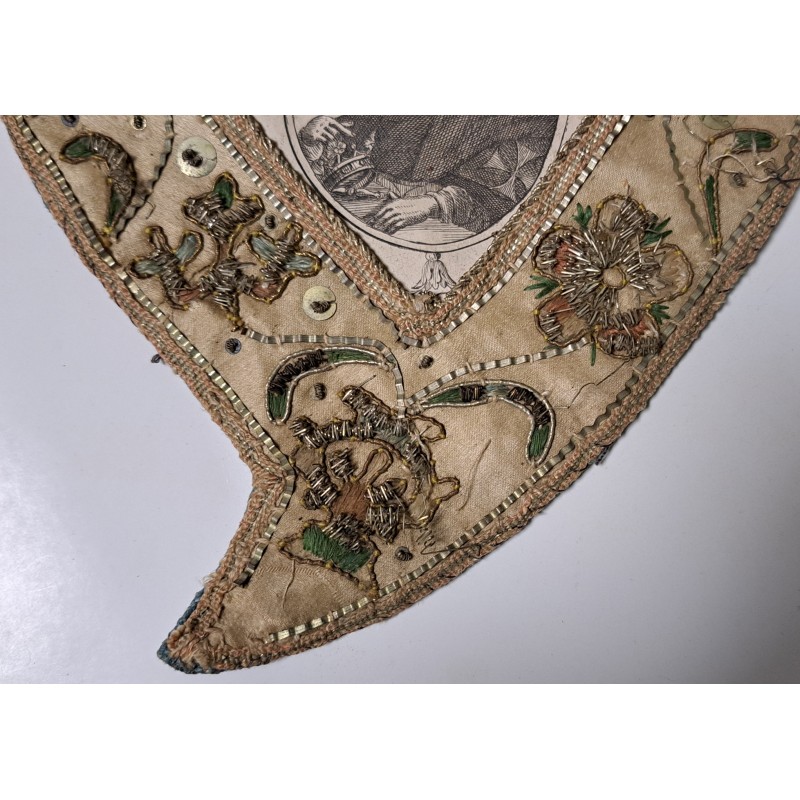 EMBROIDERED RELIQUARIES, SAINT LOUIS IX OF FRANCE, 19TH CENTURY - 5/10